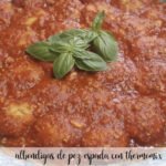 Swordfish meatballs with thermomix