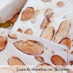 Almond nougat with Thermomix