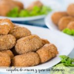 Vegetable and cheese croquettes with Thermomix