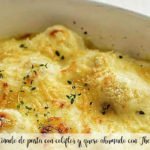 Pasta gratin with cauliflower and smoked cheese with Thermomix