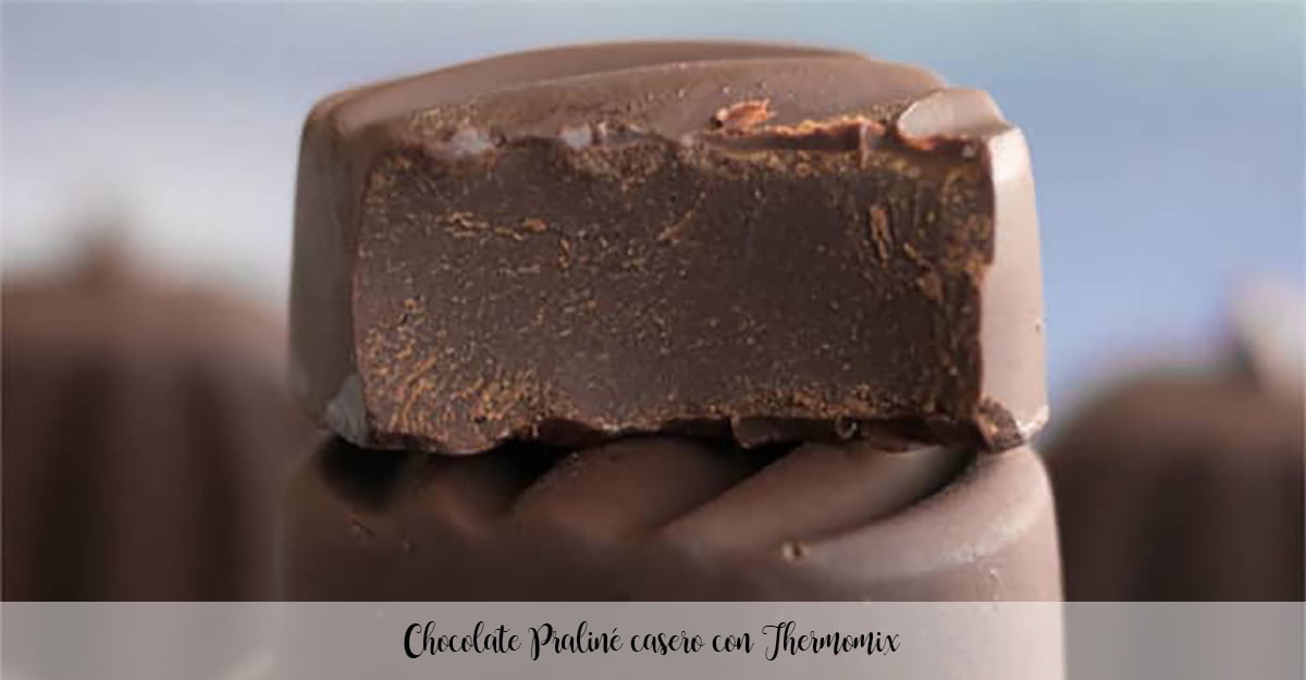 Homemade Chocolate Praline with Thermomix