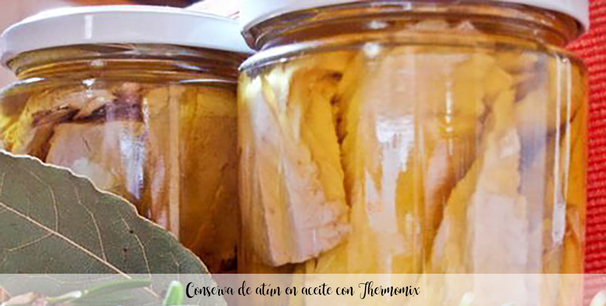 Canned tuna in oil with Thermomix