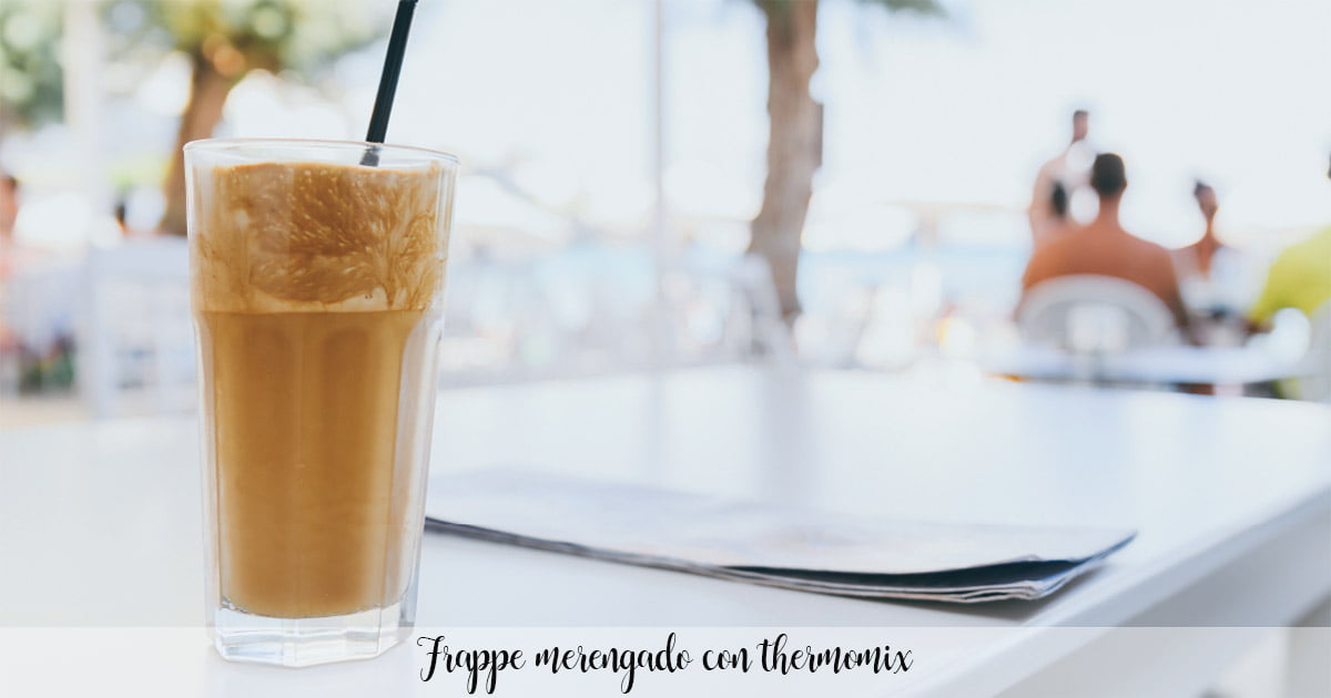Frappe meringue with thermomix