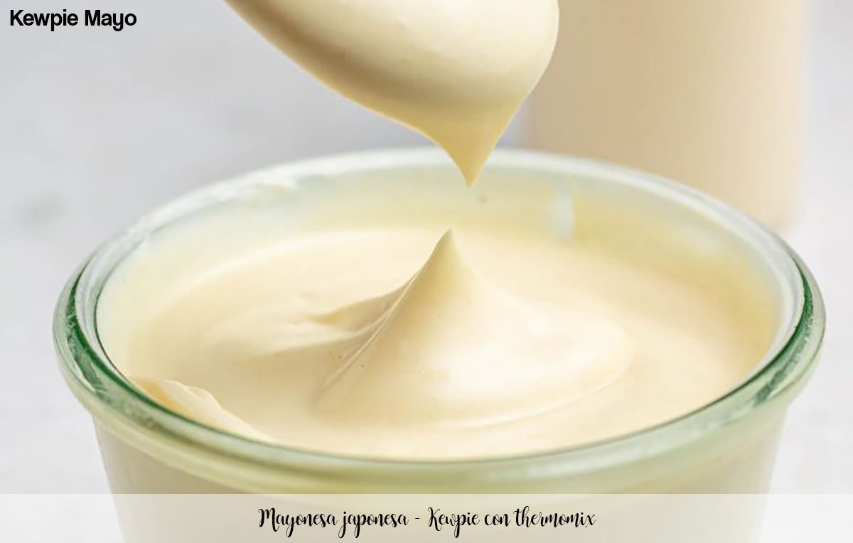 Japanese mayonnaise - Kewpie with thermomix