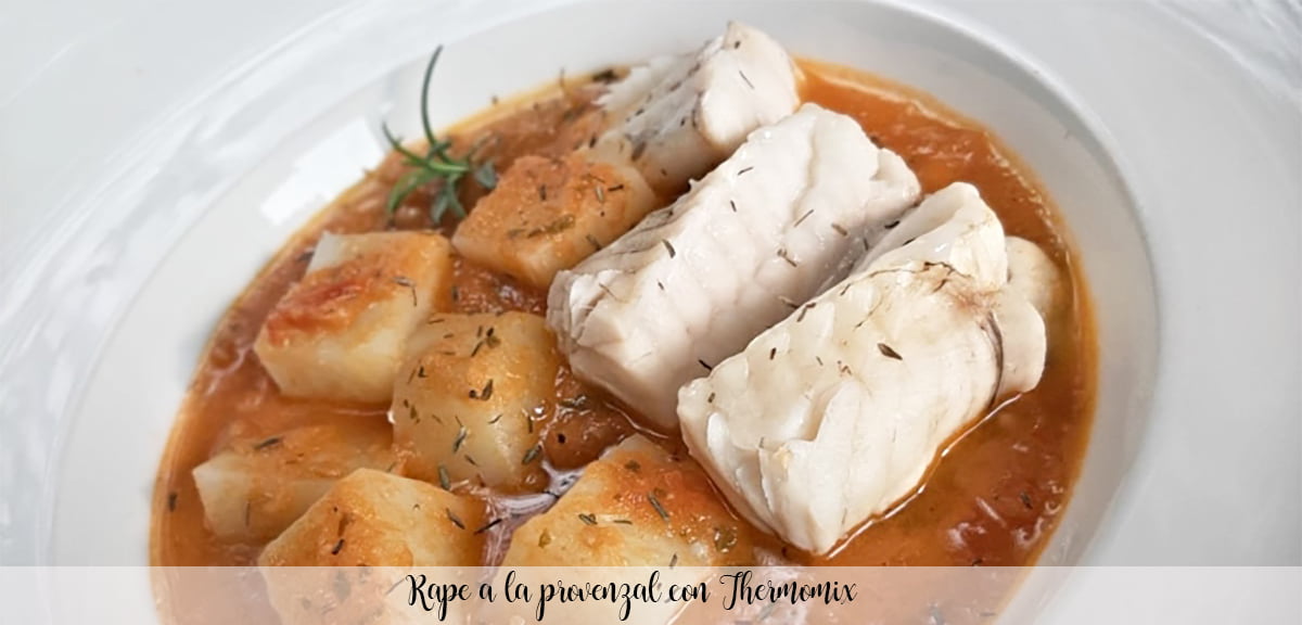 Monkfish Provençal with Thermomix