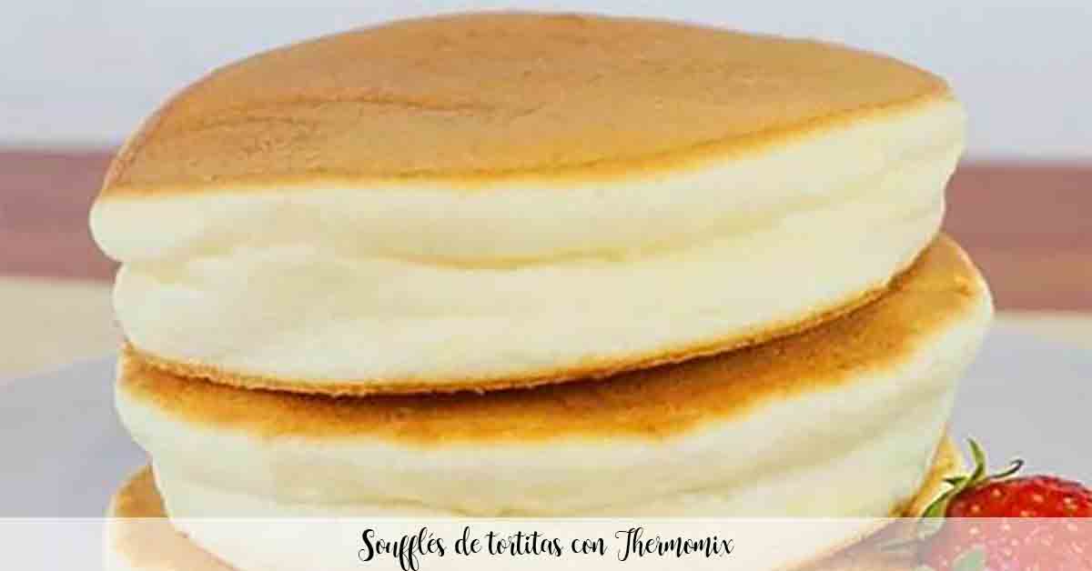 Pancake soufflés with Thermomix