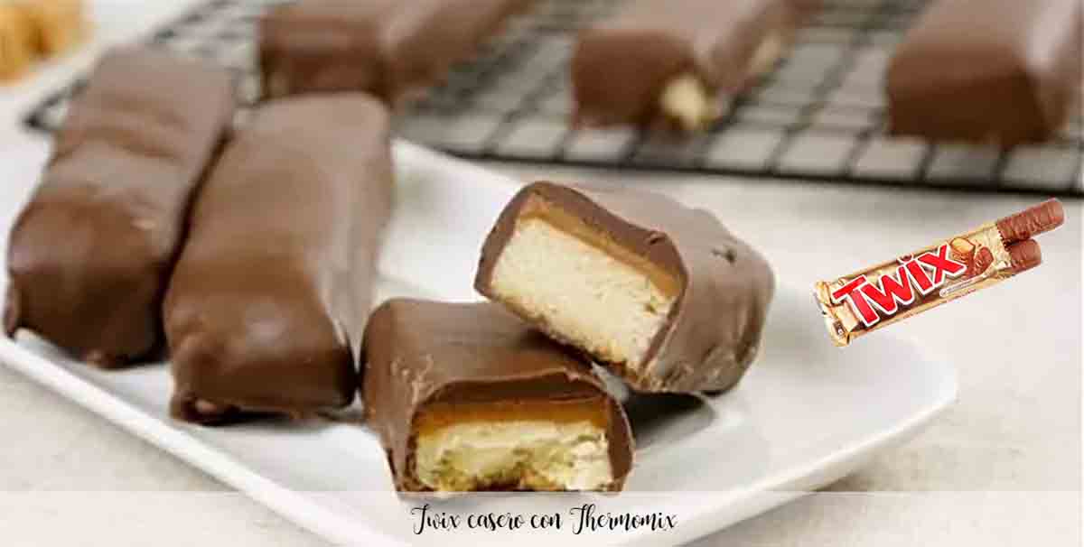 Homemade Twix with Thermomix