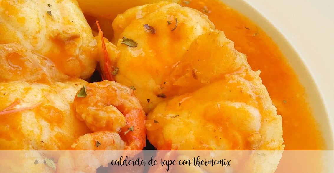 prawn and monkfish stew with Thermomix