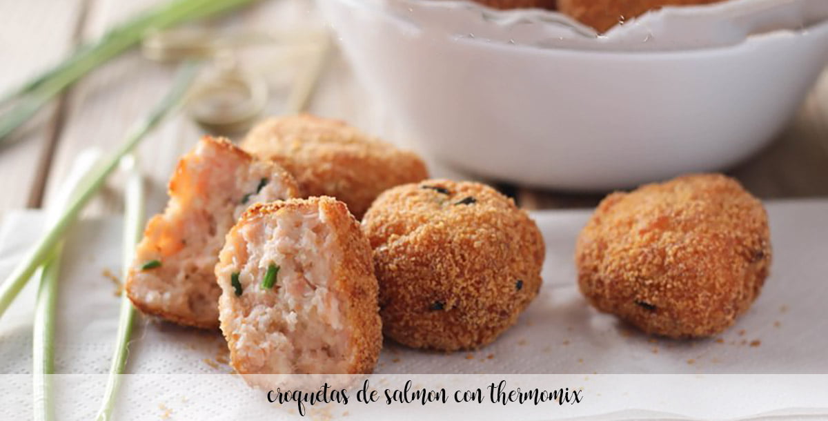 Salmon croquettes in the thermomix