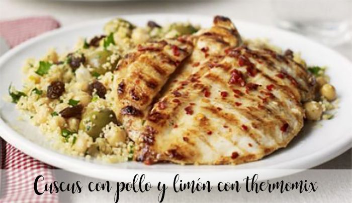 Couscous with chicken and lemon with thermomix