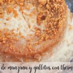 Apple and biscuit flan with Thermomix