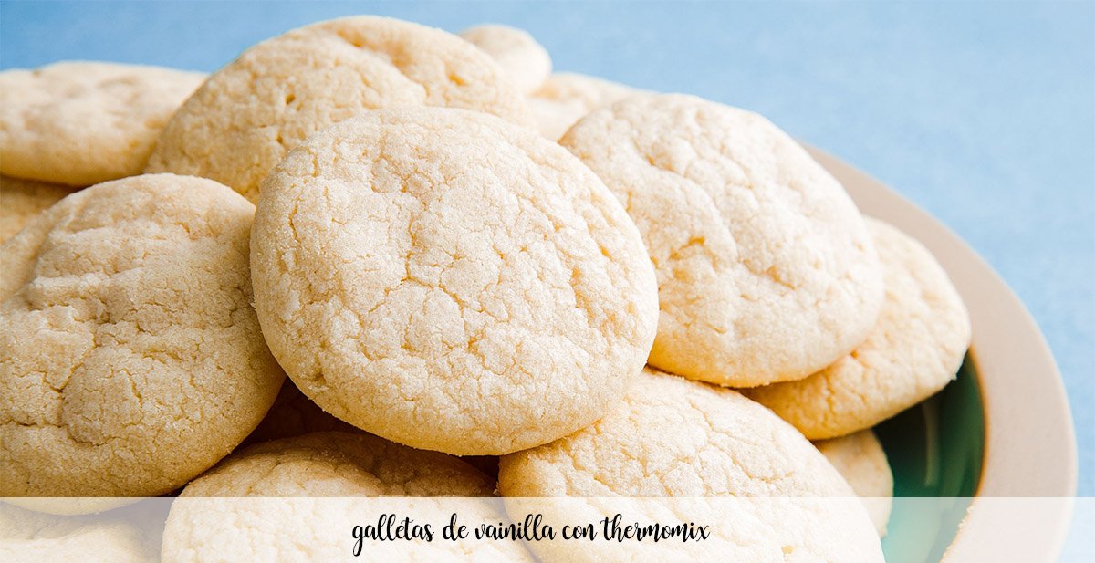Vanilla cookies with Thermomix