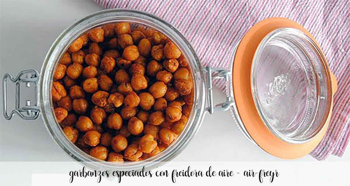 Spiced Chickpeas with Air Fryer