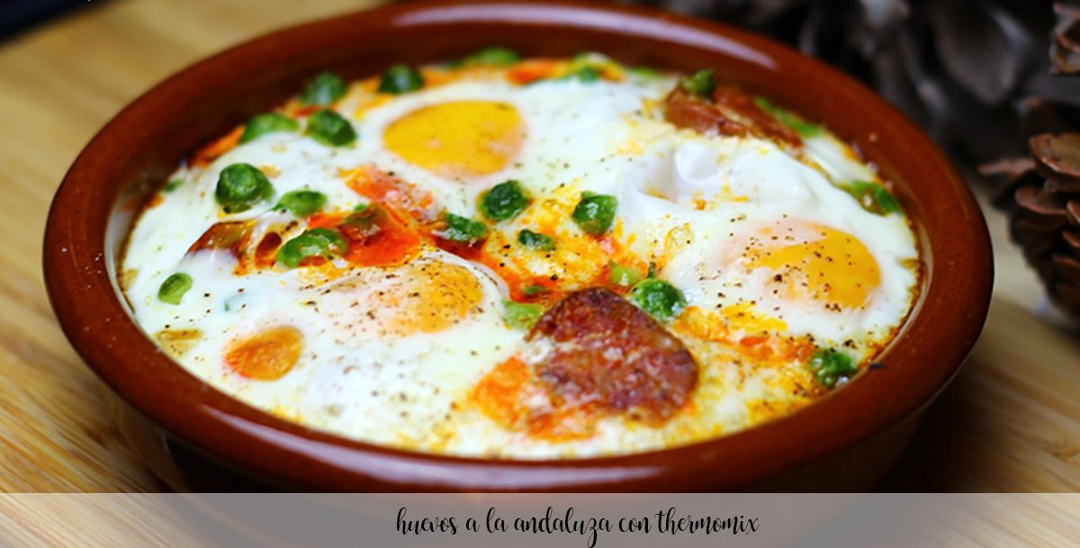 Andalusian eggs in Thermomix