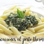 Pesto macaroni with Thermomix