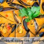 Curried mussels with Thermomix