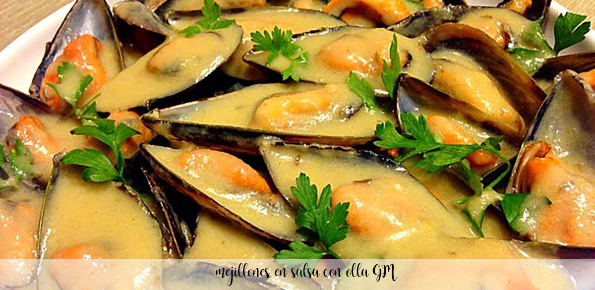 Mussels in Sauce with GM pot