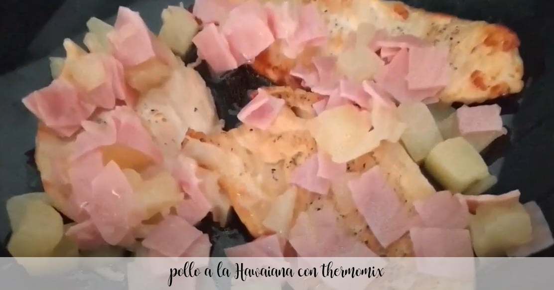 Hawaiian chicken with thermomix
