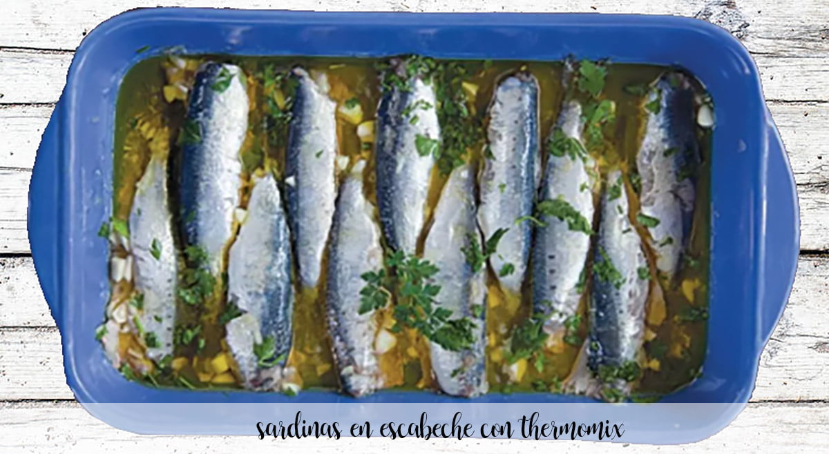 Pickled sardines with Thermomix
