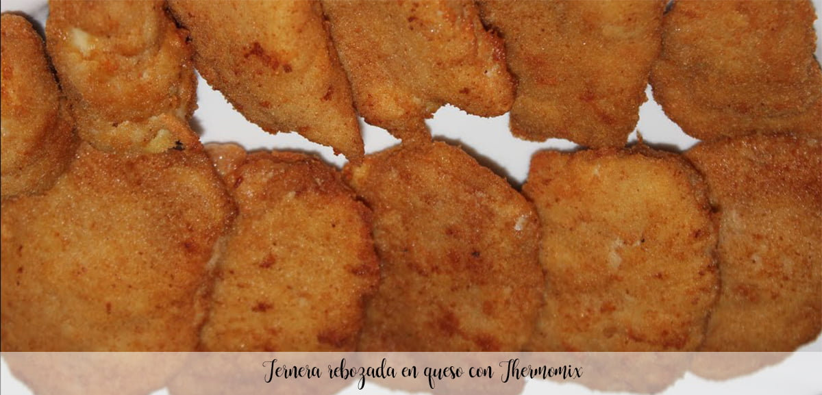 Veal breaded in cheese with Thermomix