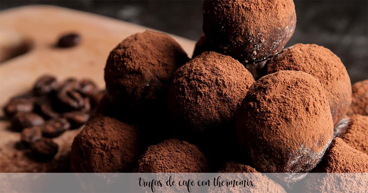 Coffee truffles with Thermomix