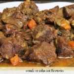 Venison in sauce with thermomix