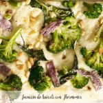 Broccoli Focaccia with Thermomix