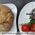 Tomato bread for Keto diet with Thermomix