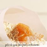 Idiazábal cheese powder with thermomix