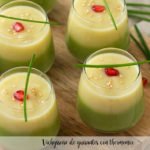 Vichyssoise of peas with thermomix