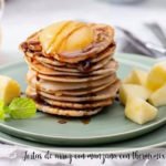Rice cakes with apple with thermomix