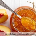 Peach jam with Thermomix