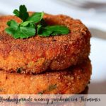 Oatmeal and carrot burger with Thermomix