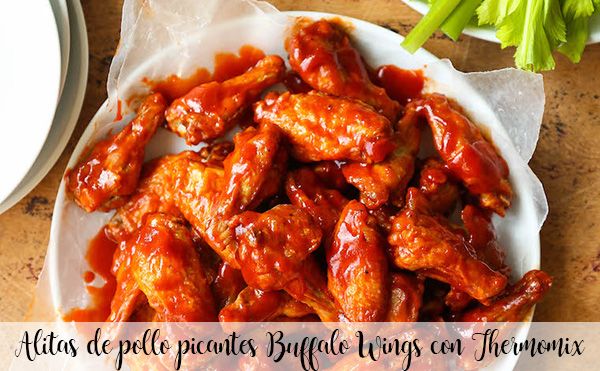 Buffalo Wings spicy chicken wings with Thermomix