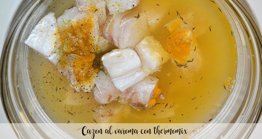 Cazon al varoma with thermomix