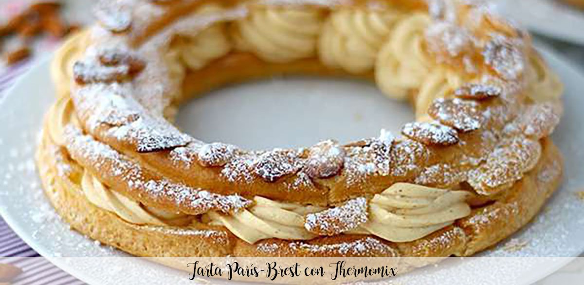 Paris-Brest cake with Thermomix