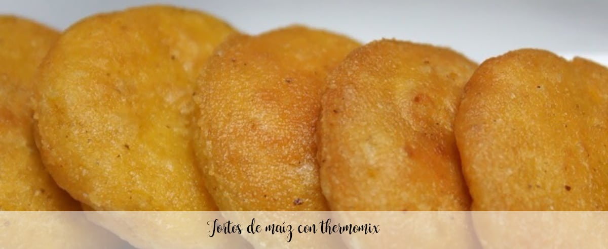 Corn cakes with thermomix