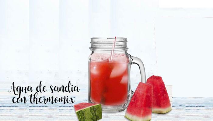 Watermelon water with Thermomix