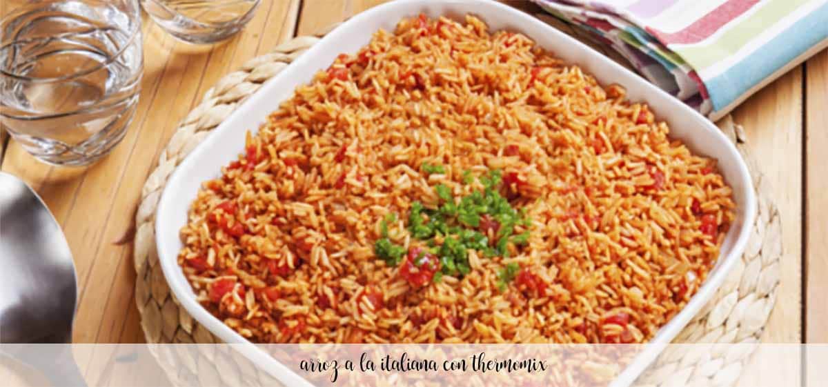 Italian rice with Thermomix