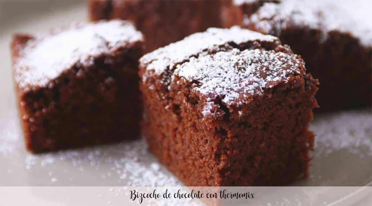 Chocolate cake with thermomix