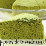 Japanese green tea cake with Thermomix