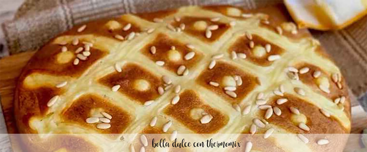 Sweet bun with thermomix