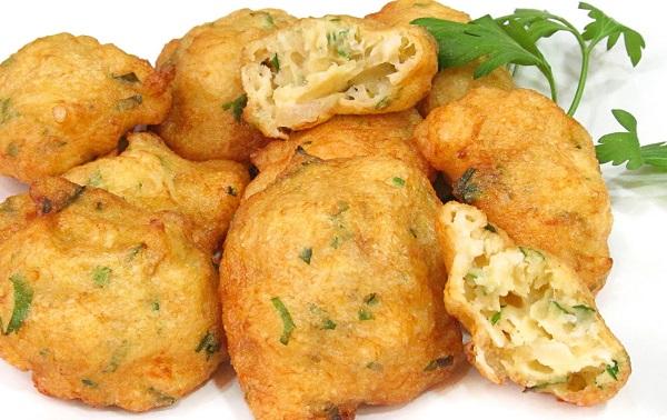 Portuguese cod fritters with Thermomix