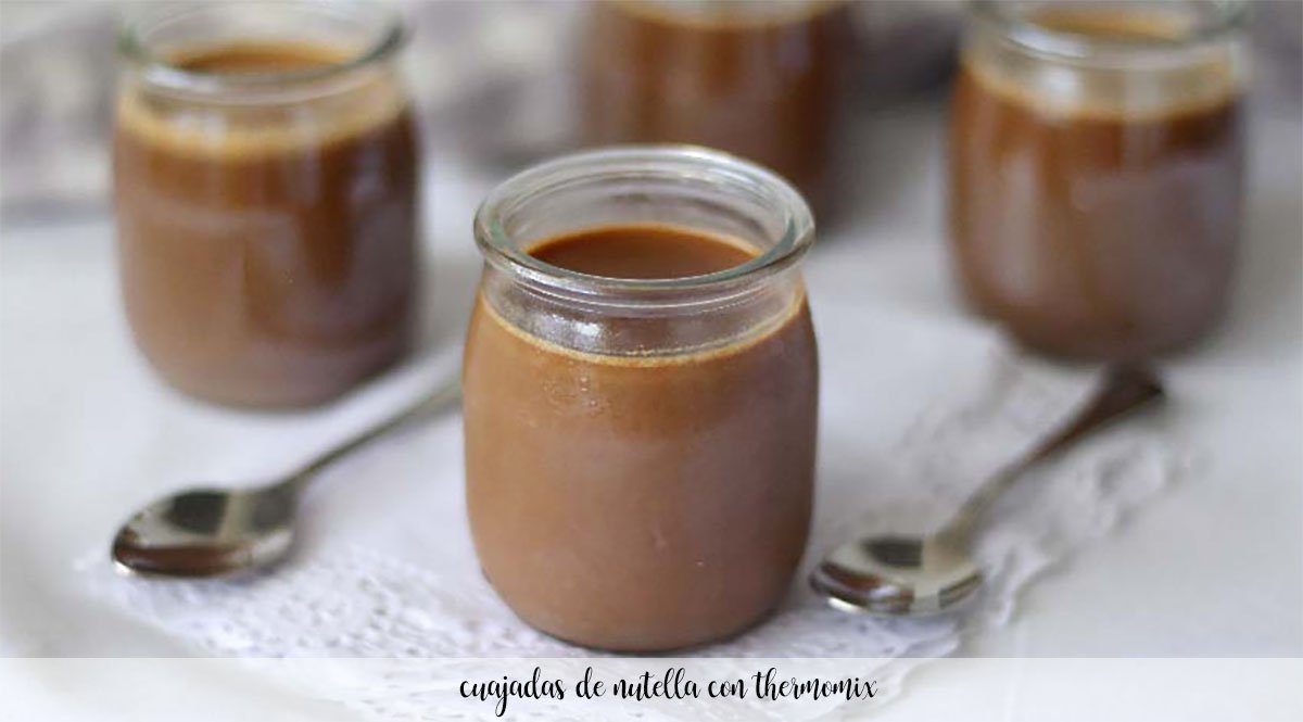 Nutella curd with thermomix