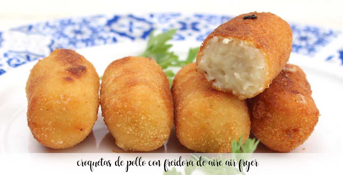 Chicken Croquettes with air fryer - air fryer
