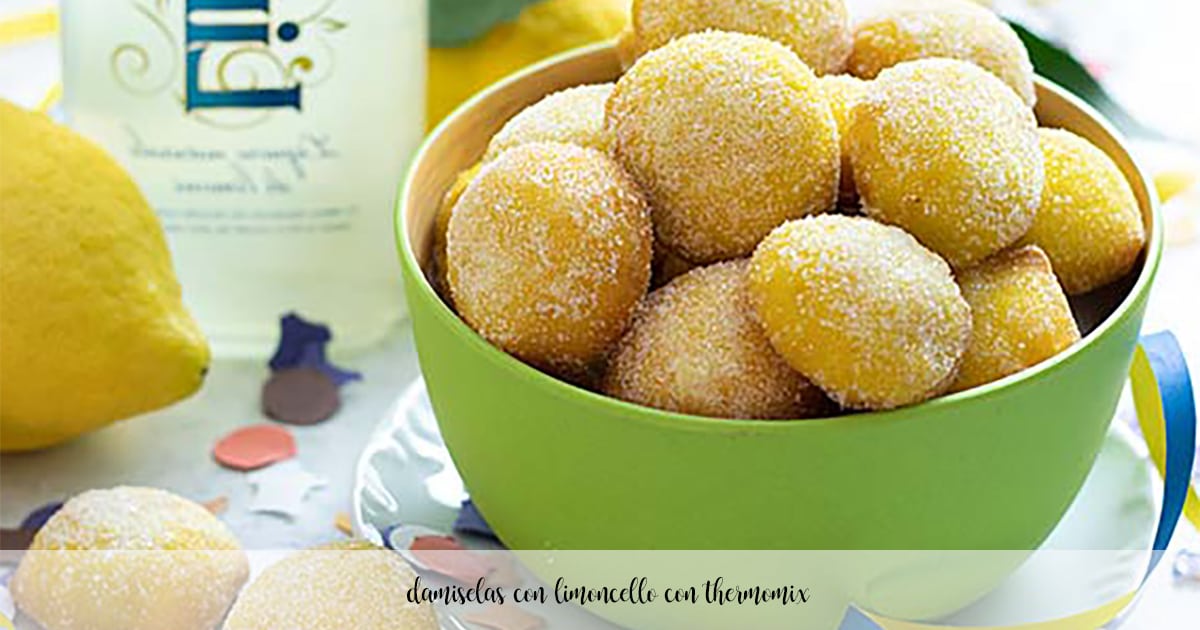 Damsels with limoncello with Thermomix
