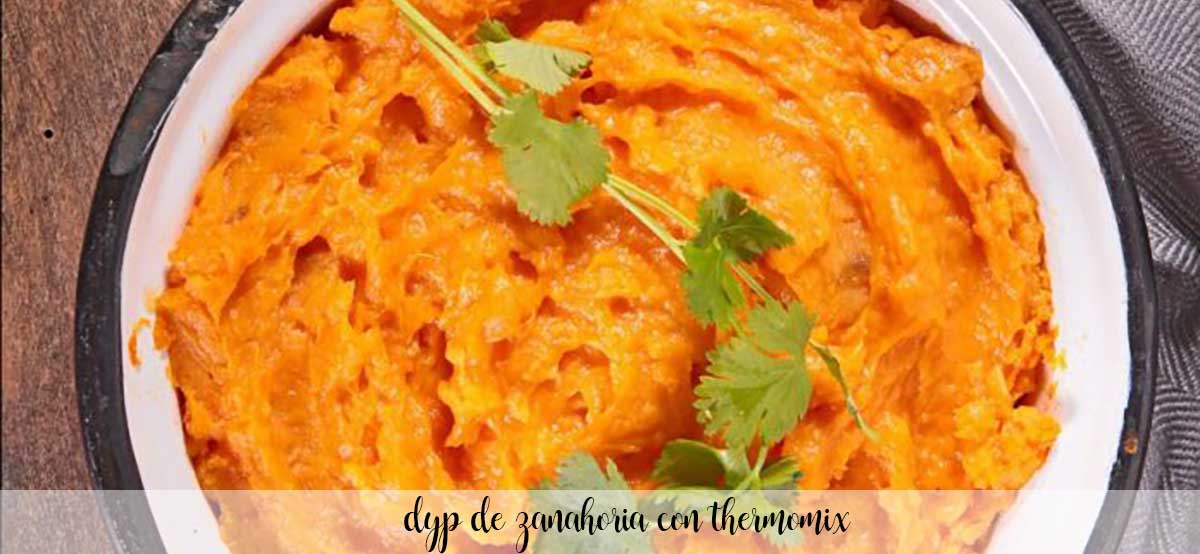 Carrot dyp with thermomix