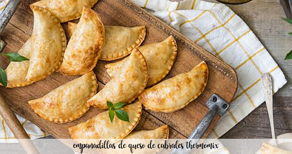 Cabrales cheese empanadilla with Thermomix