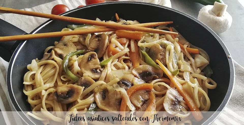 Stir-fried Asian noodles with Thermomix