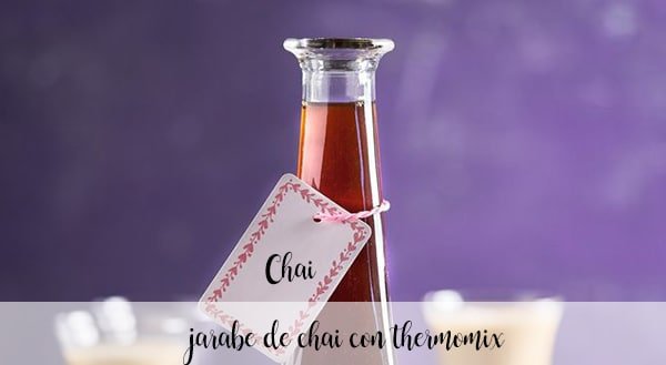 Chai syrup with thermomix